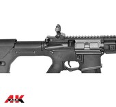 A&K M4 DMR Diamond Head Susturucu Replikalı AEG Airsoft Tüfek - Siyah - Thumbnail