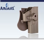 AMMOMAX Airsoft GLOCK Replikalar için SAĞ Taktik Kılıf - ÇÖL RENGİ - Thumbnail