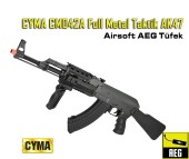 CYMA CM042A Full Metal Taktik AK47 Airsoft AEG Tüfek - Siyah - Thumbnail