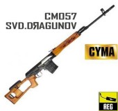 CYMA Real Wood SVD Dragunov AEG (CM057) - Thumbnail