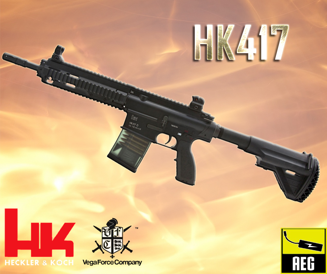 HK417 AIRSOFT AEG.