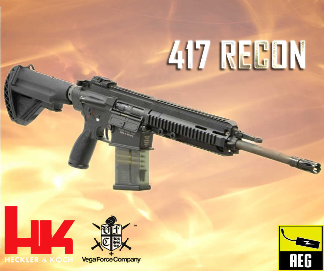 HK417 Recon aırsoft aeg.
