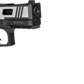ICS XFG Pistol GBB Airsoft Tabanca - Hairline (Siyah/Gümüş) - Thumbnail