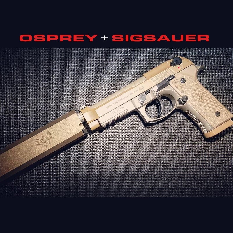 ISG Osprey 21mm Susturucu Replika - Çöl Rengi