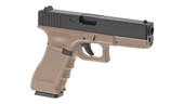 KJW G17 - Glock17 Metal Slide TAN GBB Airsoft Tabanca KP-17 - Thumbnail