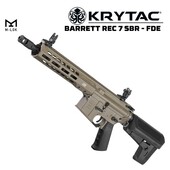 KRYTAC Barrett REC7 SBR M-LOK AEG Airsoft Tüfek - FDE - Thumbnail