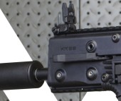 KRYTAC Kriss Vector SMG Mock Susturuculu AEG Airsoft Tüfek - Siyah - Thumbnail