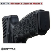 KRYTAC SilencerCo Maxim9 GBB Airsoft Tabanca SIYAH - Thumbnail