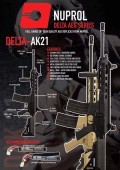 Nuprol AK21 - Siyah Airsoft Tüfek - Thumbnail