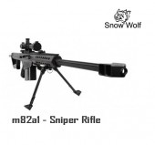 SNOW WOLF SW02-A M82A1 M99 Black BARRETT AEG - Thumbnail