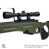 SnowWolf SV-98 OLIVE Bolt Action Airsoft Sniper Tüfeği - Thumbnail