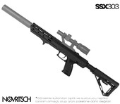 SSX303 Sessiz Gazlı Airsoft Tüfek - Thumbnail
