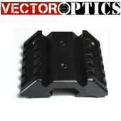 Vector Optics Tactical Dual 45° Offset Raylı Picatinny Montaj Ayağı - Thumbnail