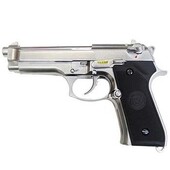 WE M92F SILVER Full Metal Beretta F92 - Thumbnail