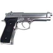 WE M92F SILVER Full Metal Beretta F92 - Thumbnail